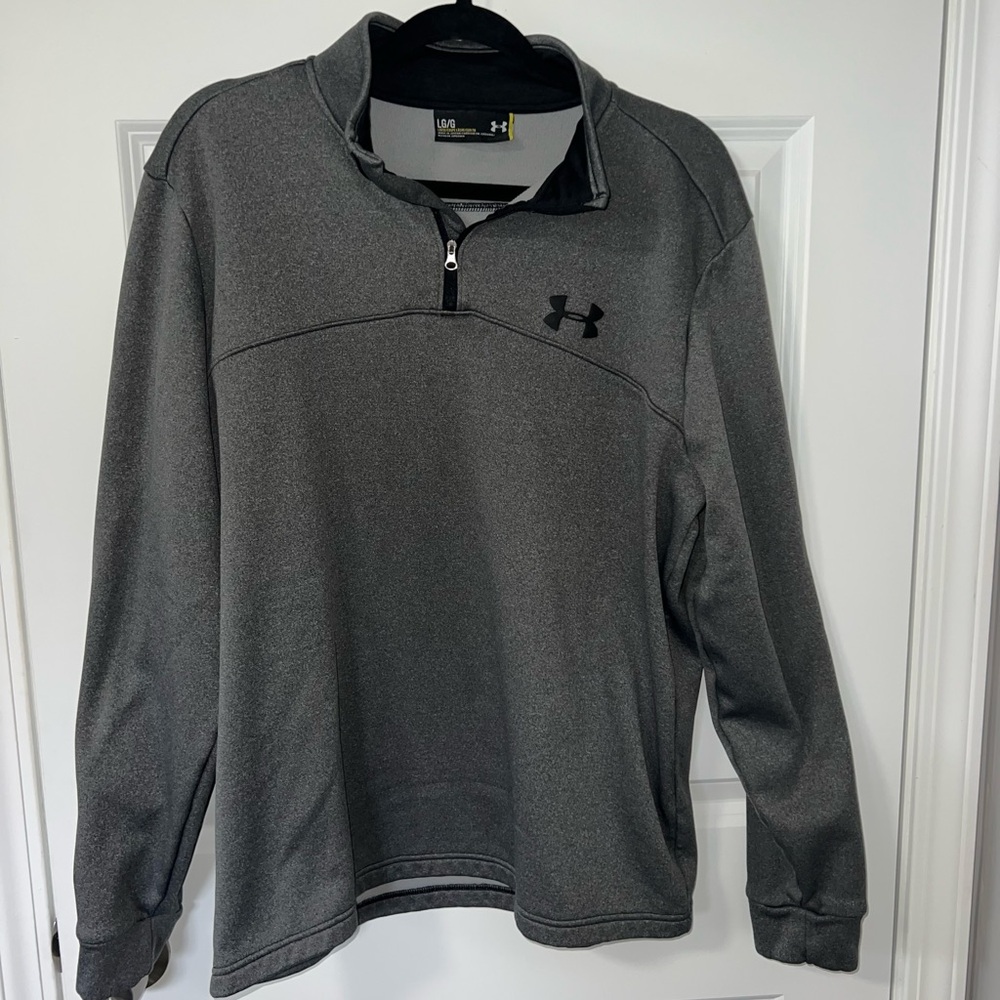 Under Armour Men's Gray Half-Zip Pullover